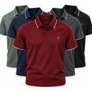 [LEVE 5 PAGUE 3] Camisa Masculina Troia em Seda Gelo e Poliéster (Estilo Nobre e Moderno!)