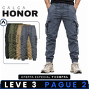 [LEVE 3 PAGUE 2] Calça Masculina Honor em Tecido RipStop e Poliéster (Qualidade e Estilo Bruto!)
