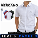 [LEVE 5 PAGUE 3] Camisa Masculina Vercano em Algodão e Poliéster (Qualidade de Verdade!)