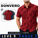 [LEVE 5 PAGUE 3] Camisa Masculina Donvero em Algodão e Poliéster (Estilo de Homem de Presença!)