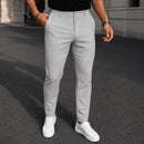 Calça Social Skinny Masculina Em Bengaline Com Bolsos